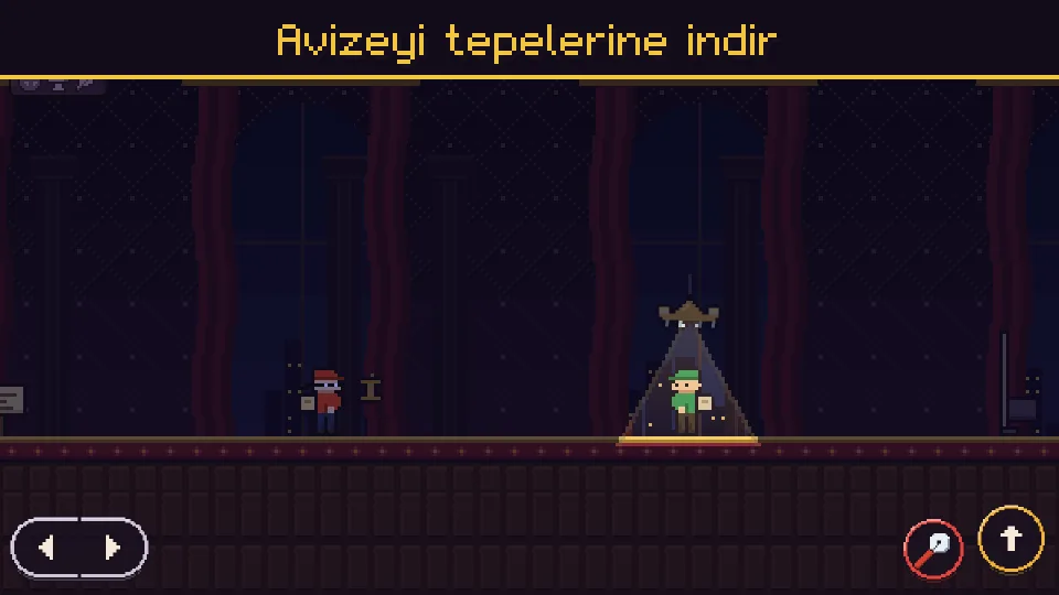 Bir düşmanın üstüne avize düşürmek